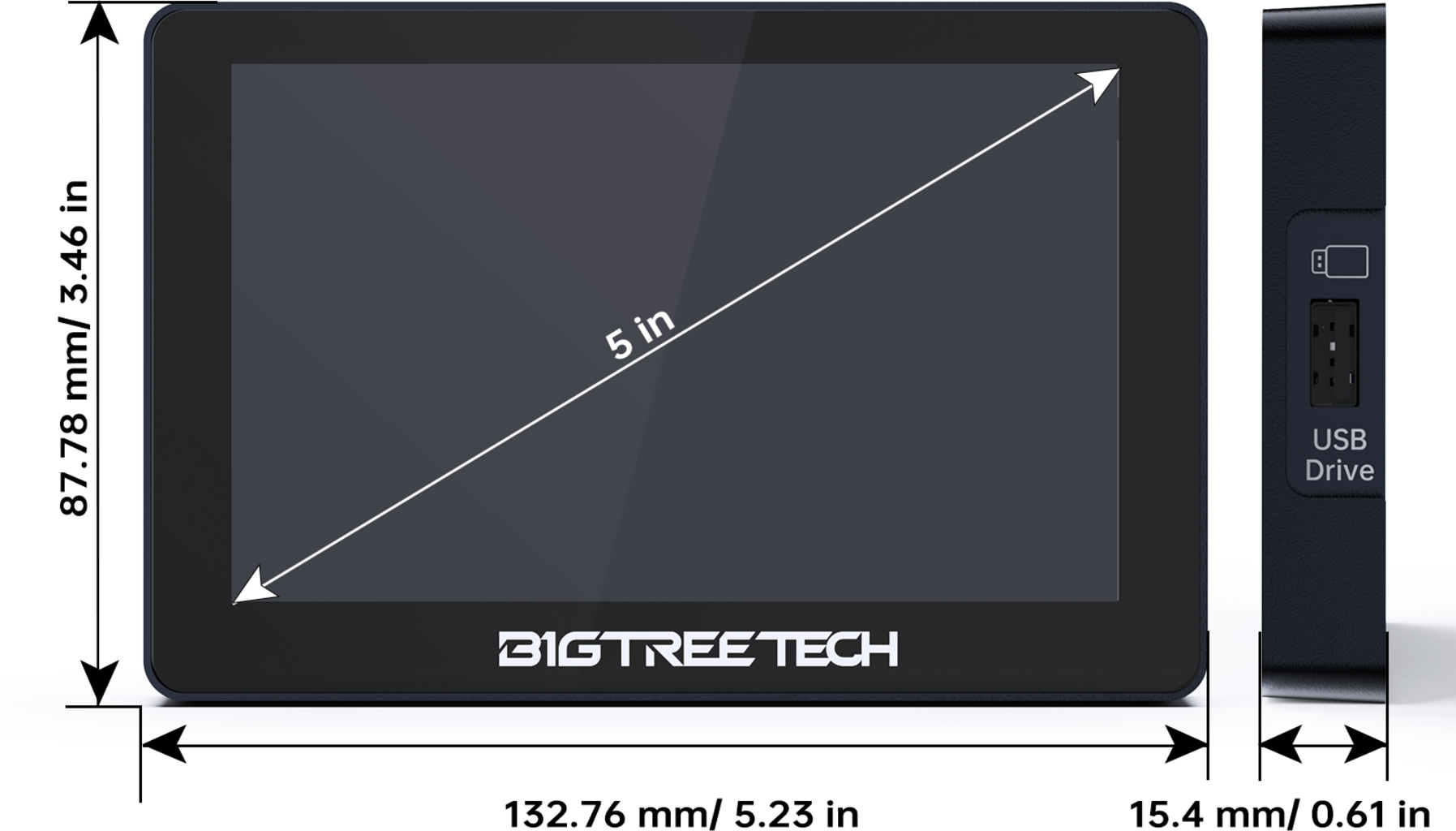 BIGTREETECH  Panda Touch V1.0    Kapazitiver 5-Zoll-Touchscreen