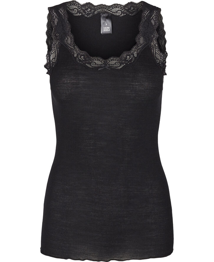 Calida Richesse Lace Tank Top Sort