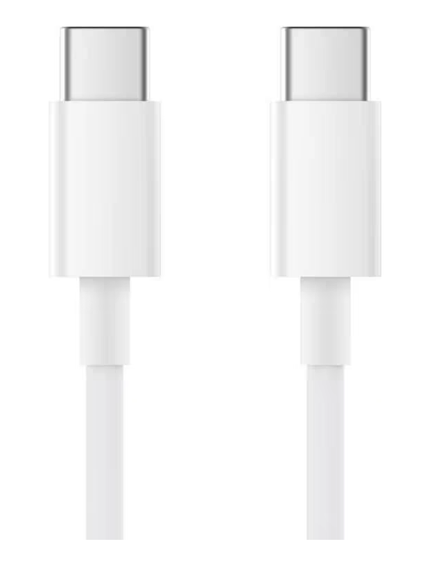 (1.5m) 5A USB C auf USB C Ladekabel Datenkabel (SJV4108GL) - Weiss