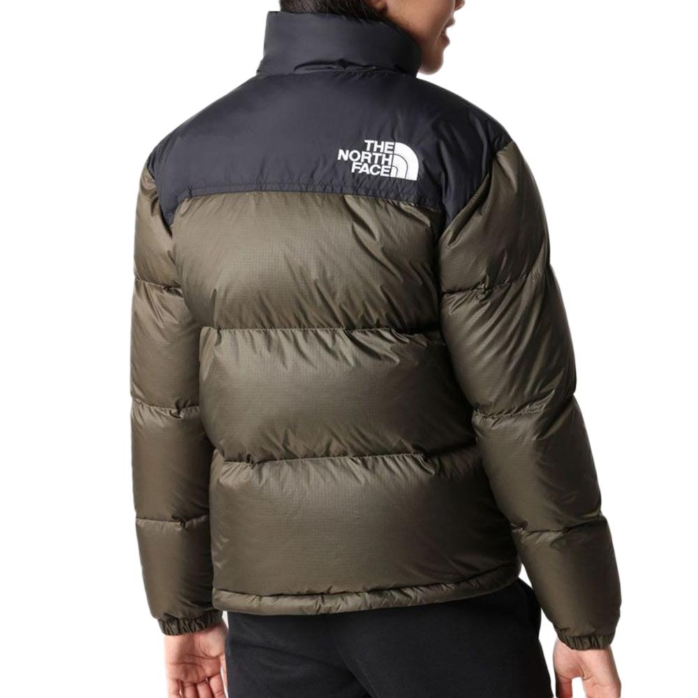 The North Face Doudoune Noir/Kaki Garçon The North Face Nuptse