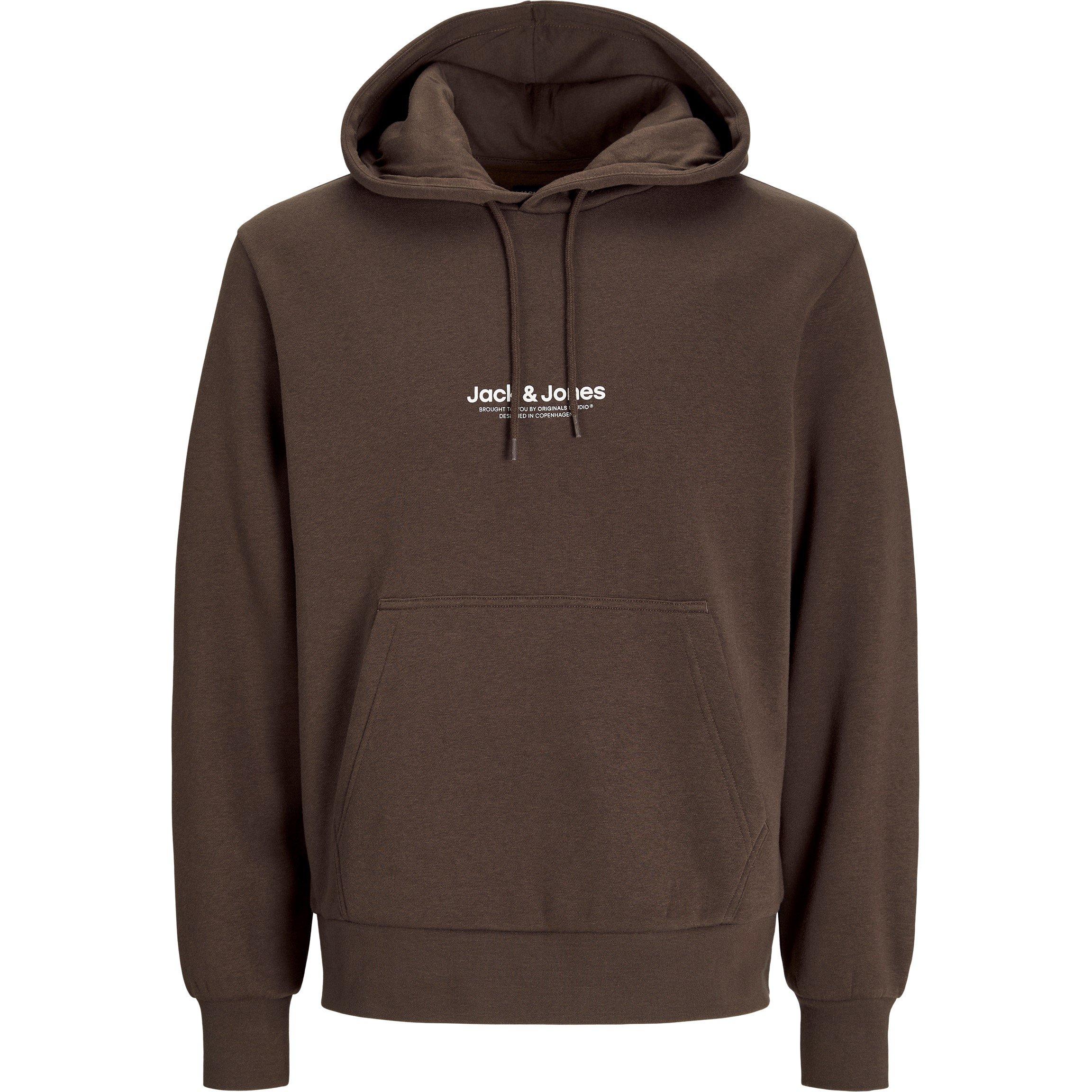 Jack and Jones J And J Logo Hoodie Mens