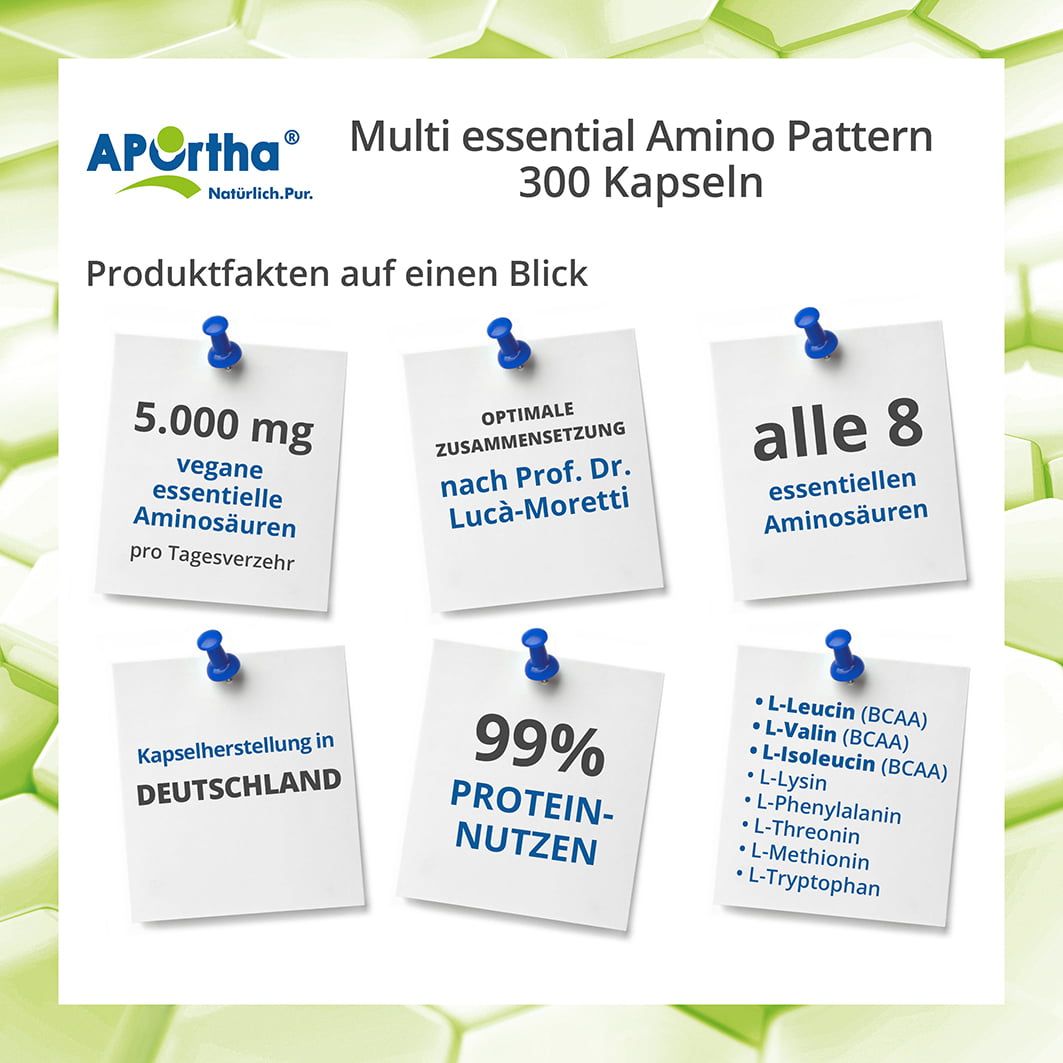 APOrtha® Multi essential Amino Pattern Kapseln - 500 mg