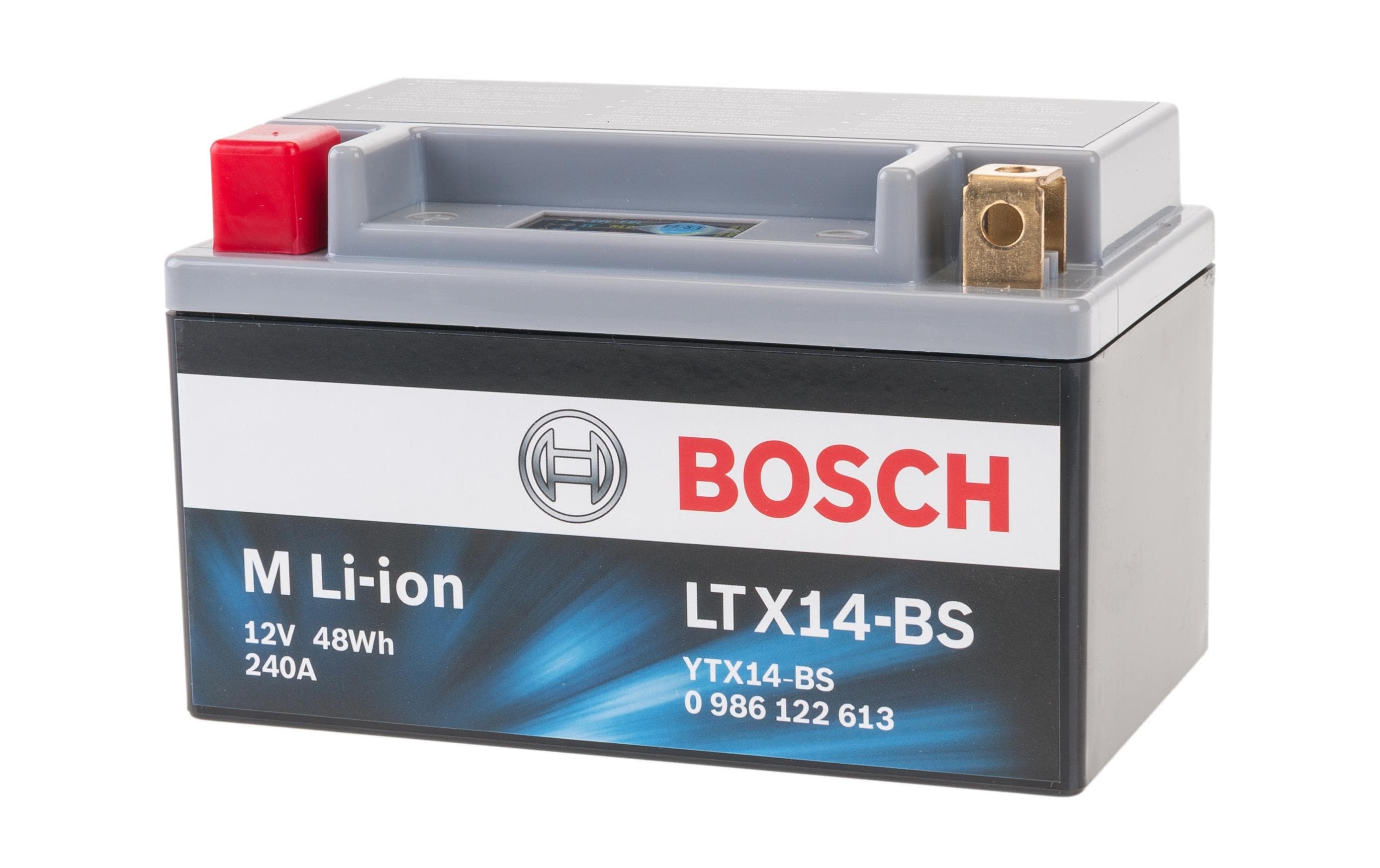 Motorradbatterie LTX14-BS 4 Ah<br>Lithium-Ionen-Batterie, 12 V, 4 Ah