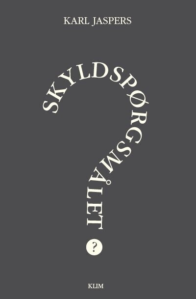 Skyldspørgsmålet - Karl Jaspers - Bog