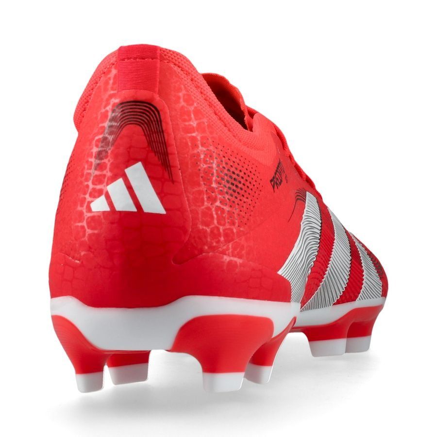 adidas Predator Pro MG Pure Victory - Lucid Red/Blanc/Noir