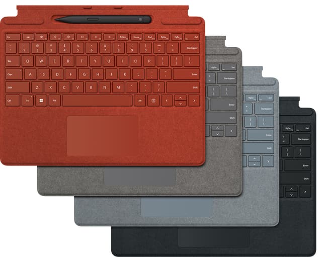 Microsoft Surface Pro 8-type cover (poppy red)