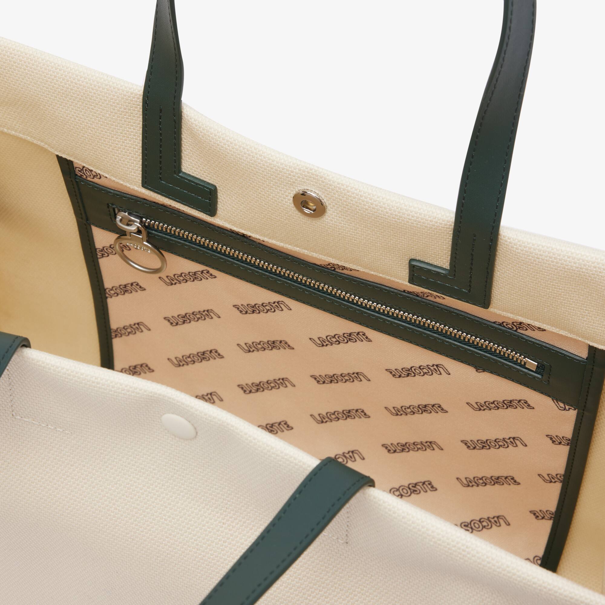 Sac cabas en textile Sacs - Blanc - Lacoste - Unisex