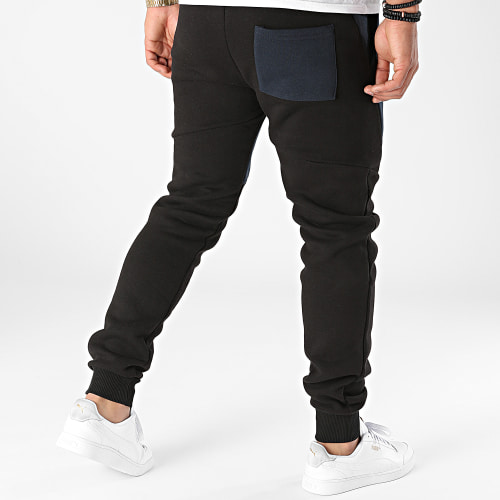 Pantalon Jogging Moriarty Noir Bleu Marine