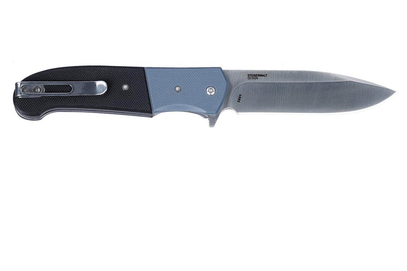 CRKT Ignitor Assisted, Silver zakmes, Ken Steigerwalt design