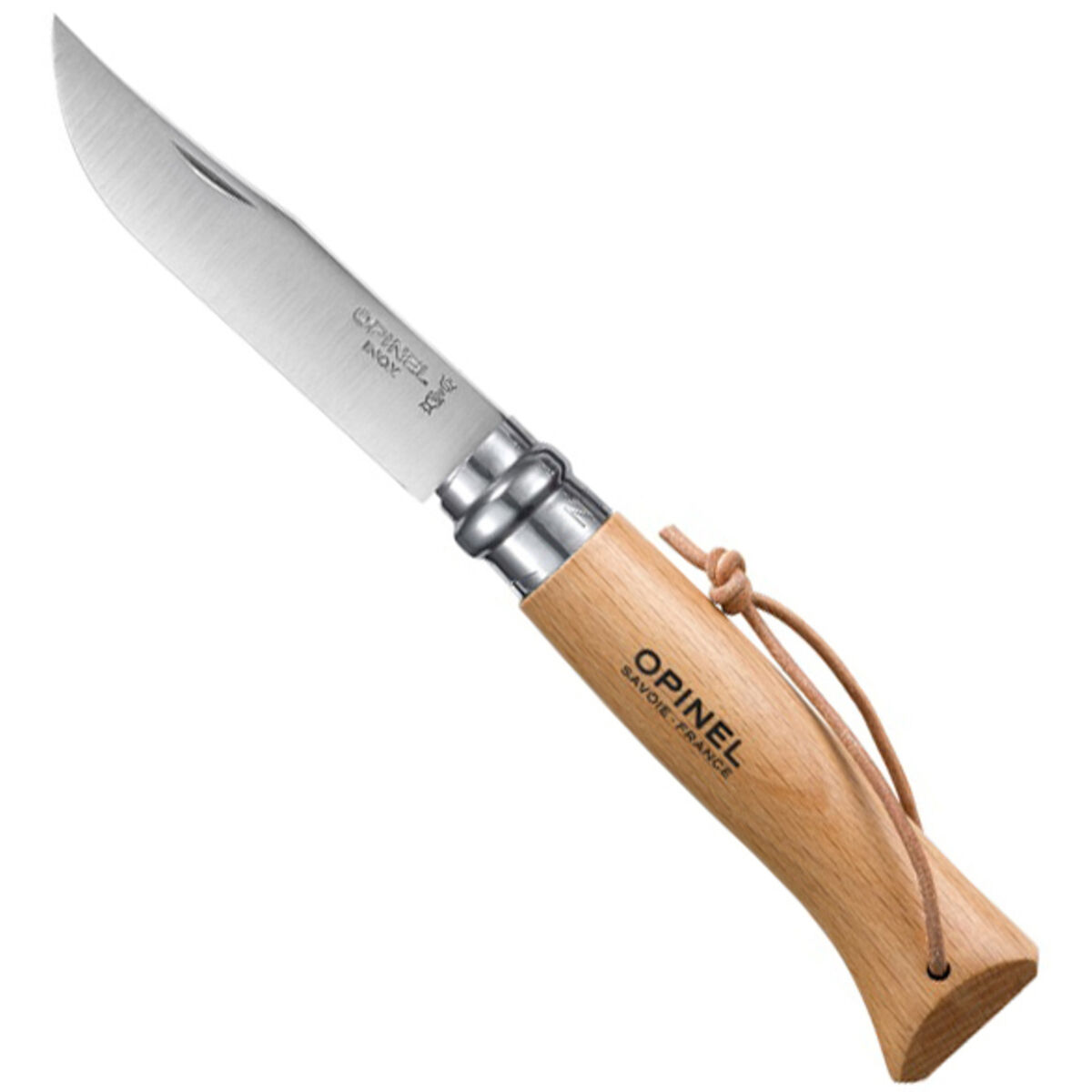 Foldekniv No 7, 8 cm Bøk