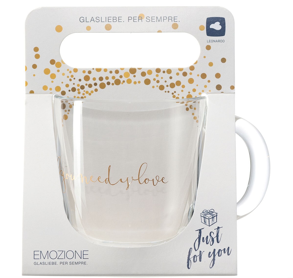 LEONARDO Tasse ALLYOUNEED 400 ml Glas