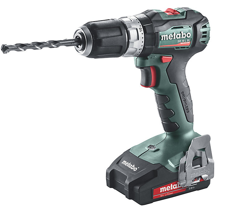 Perceuse à percussion sans fil Brushless Metabo SB 18 L BL 18V - 2x2Ah
