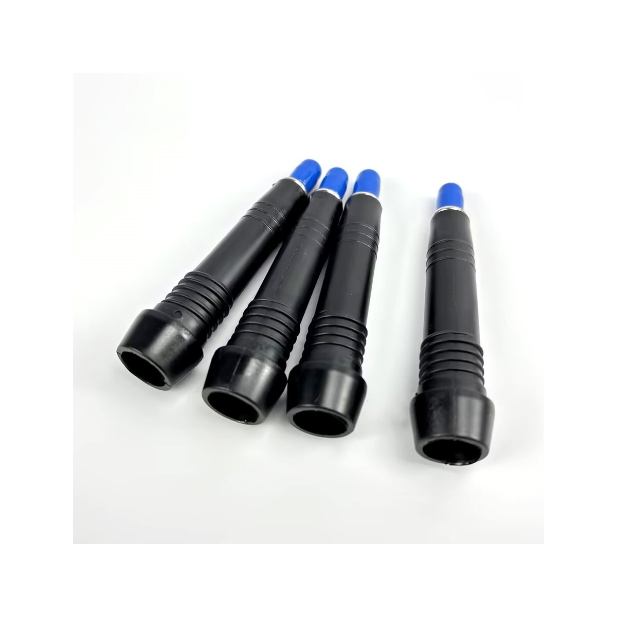 Tungsten stålspisser for turstaver 4-pakning Sort