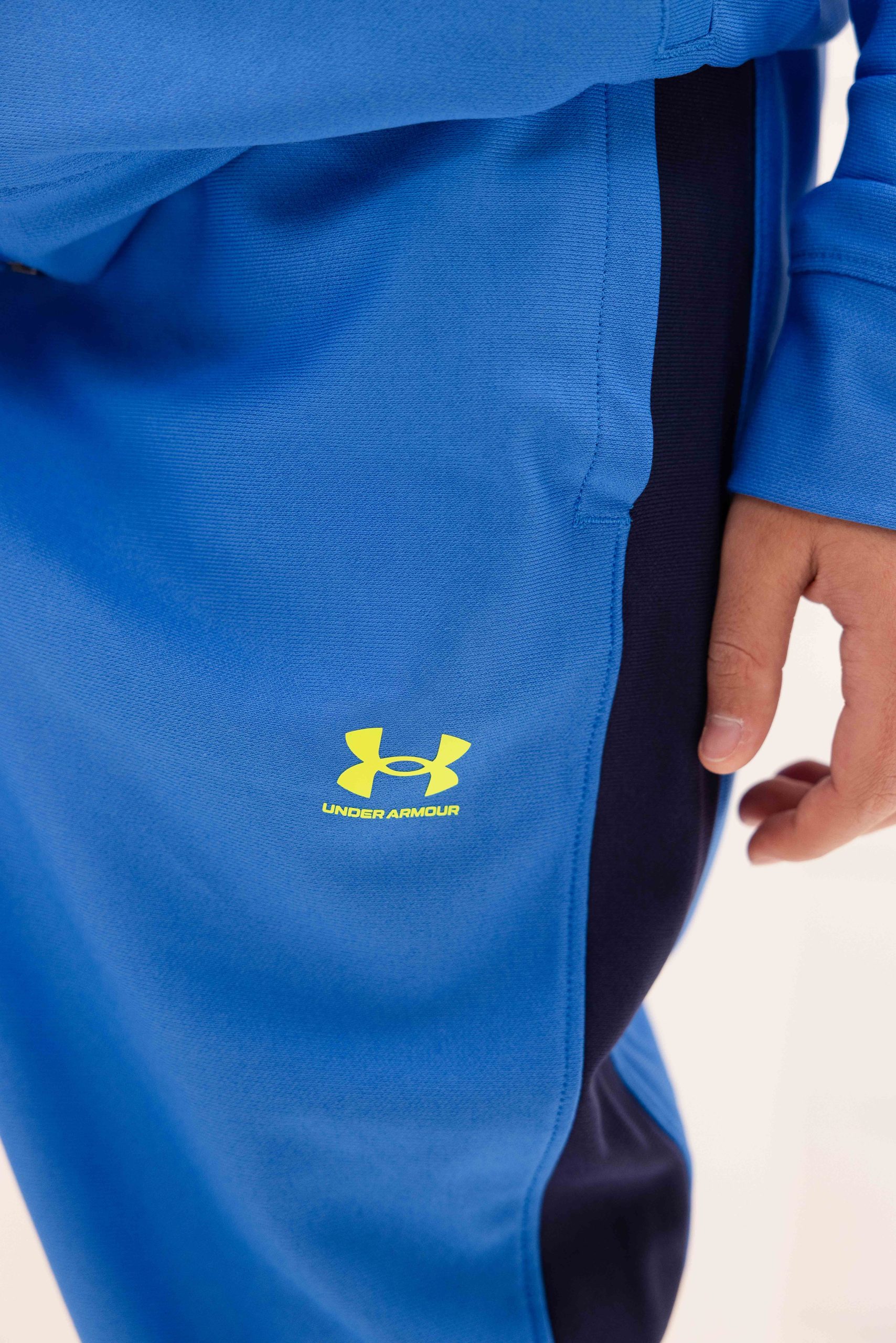 Under Armour Challenger Trainingspak Kids Blauw/Geel