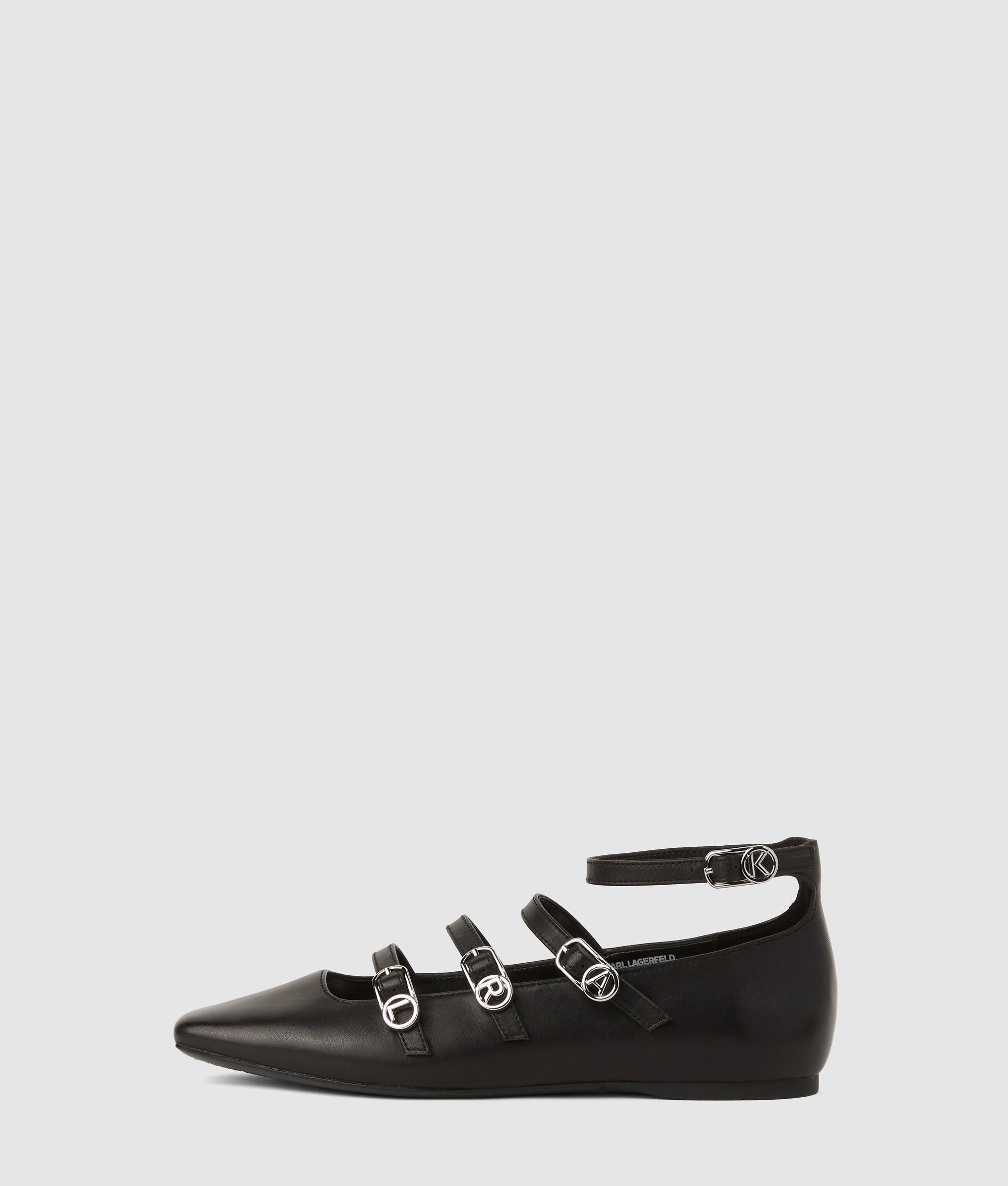 Konnie vierband platte schoenen