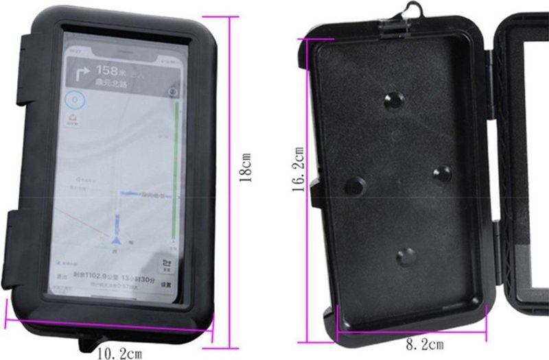 Universele Telefoonhouder - Zwart - Motor Stuur - Waterdicht