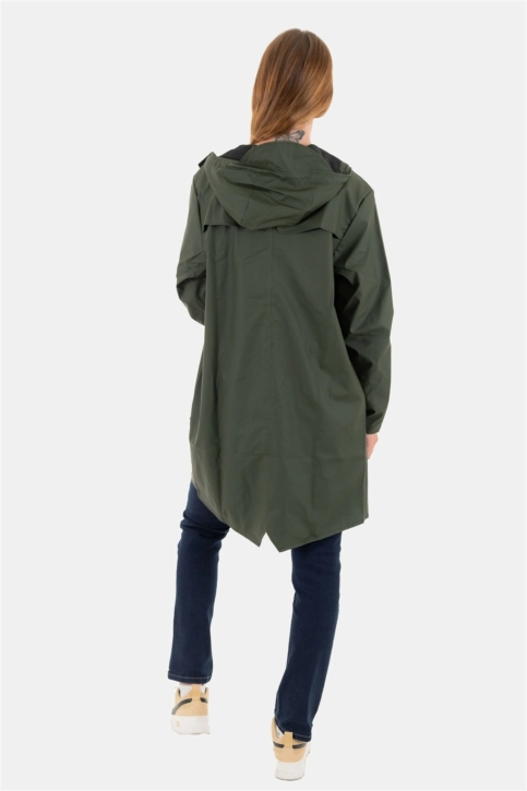 Blousons et vestes rains long jacket 03 green