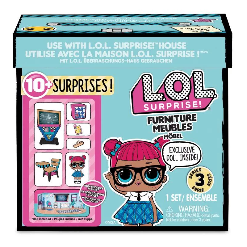 LOL SURPRISE POUPEE AVEC MOBILIER