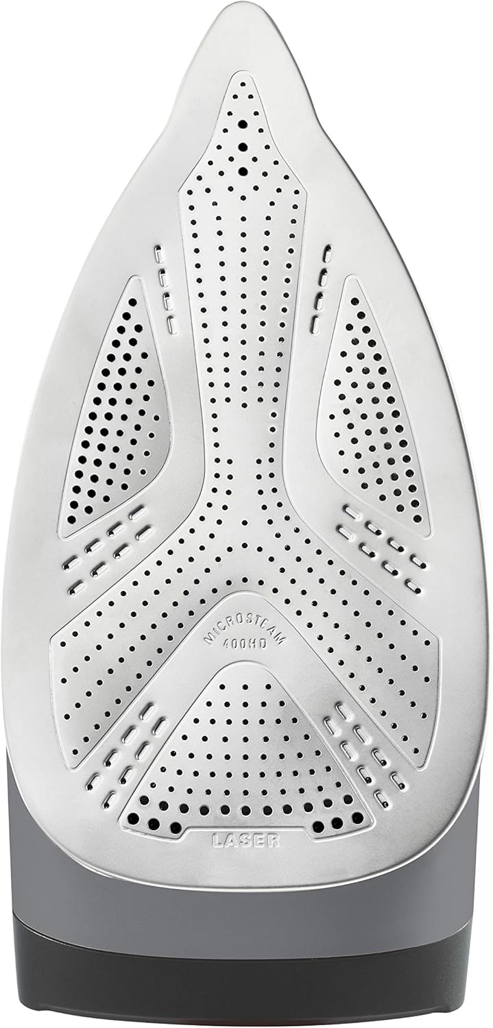 Rowenta Perfect Steam Pro Dampfbügelstation, 2400 W, Dauerdampfmenge 120 g/Min, extra Dampfstoß 430 g/min, Eco-Funktion, 1100 ml abnehmbarer Wassertank, Schwarz, DG8622
