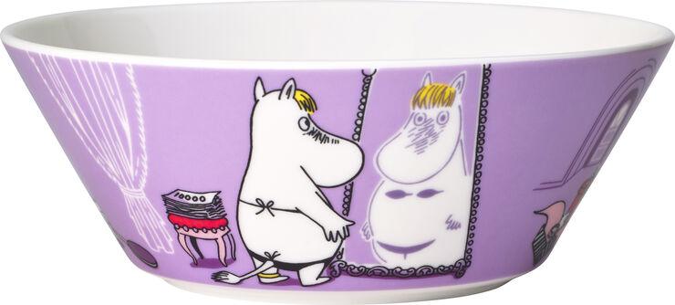 Moomin Arabia Mumi 15 cm skål Snorkfrøken Lilla