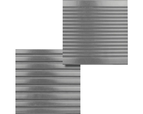 Konsta WPC terrasplanken Futura holle kamerprofiel glad 26x145 mm (verkoop per meter van 1,00 m tot max. 6,00 m) grijs