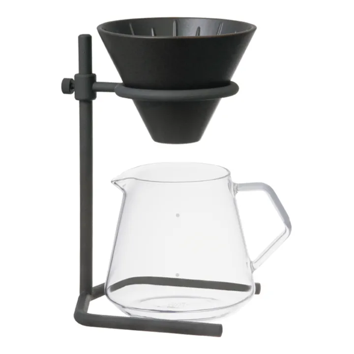 Kinto Cafetière set slow coffee - 4 tasses | Noir