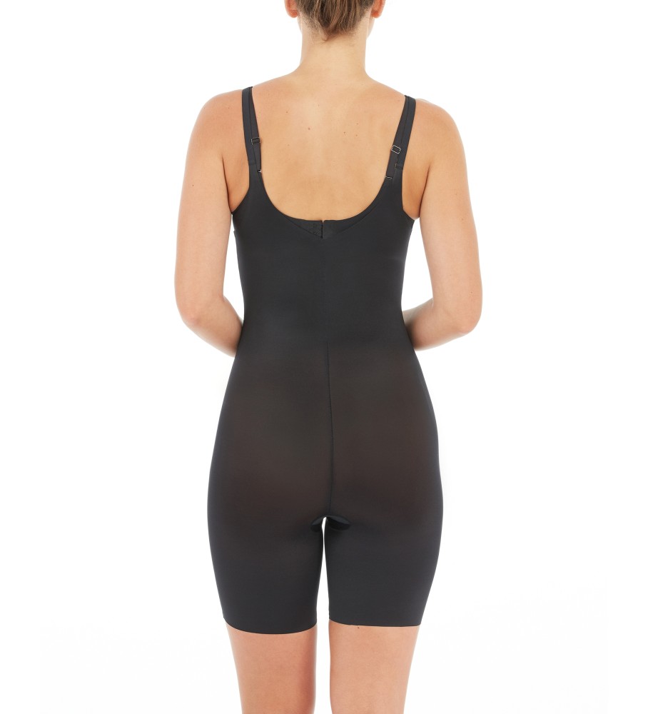 Cinta modeladora preta SPANX com pernas