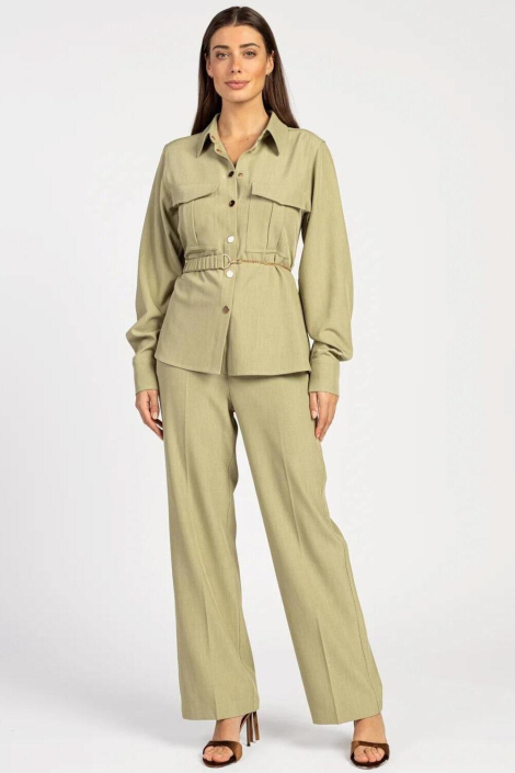 Aaiko groene dames blouse