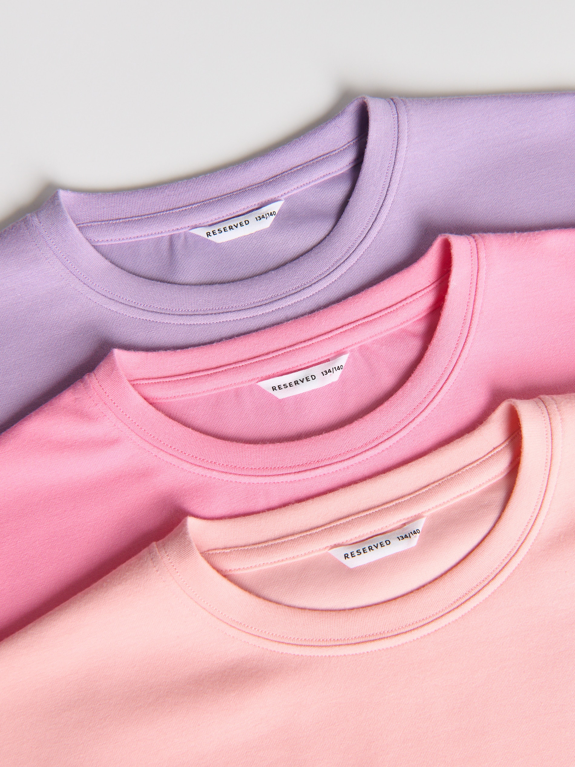 Glattes T-Shirt mit Modal