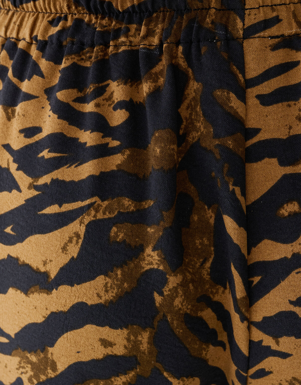 Twist Tiger Wide leg Broek Bruin