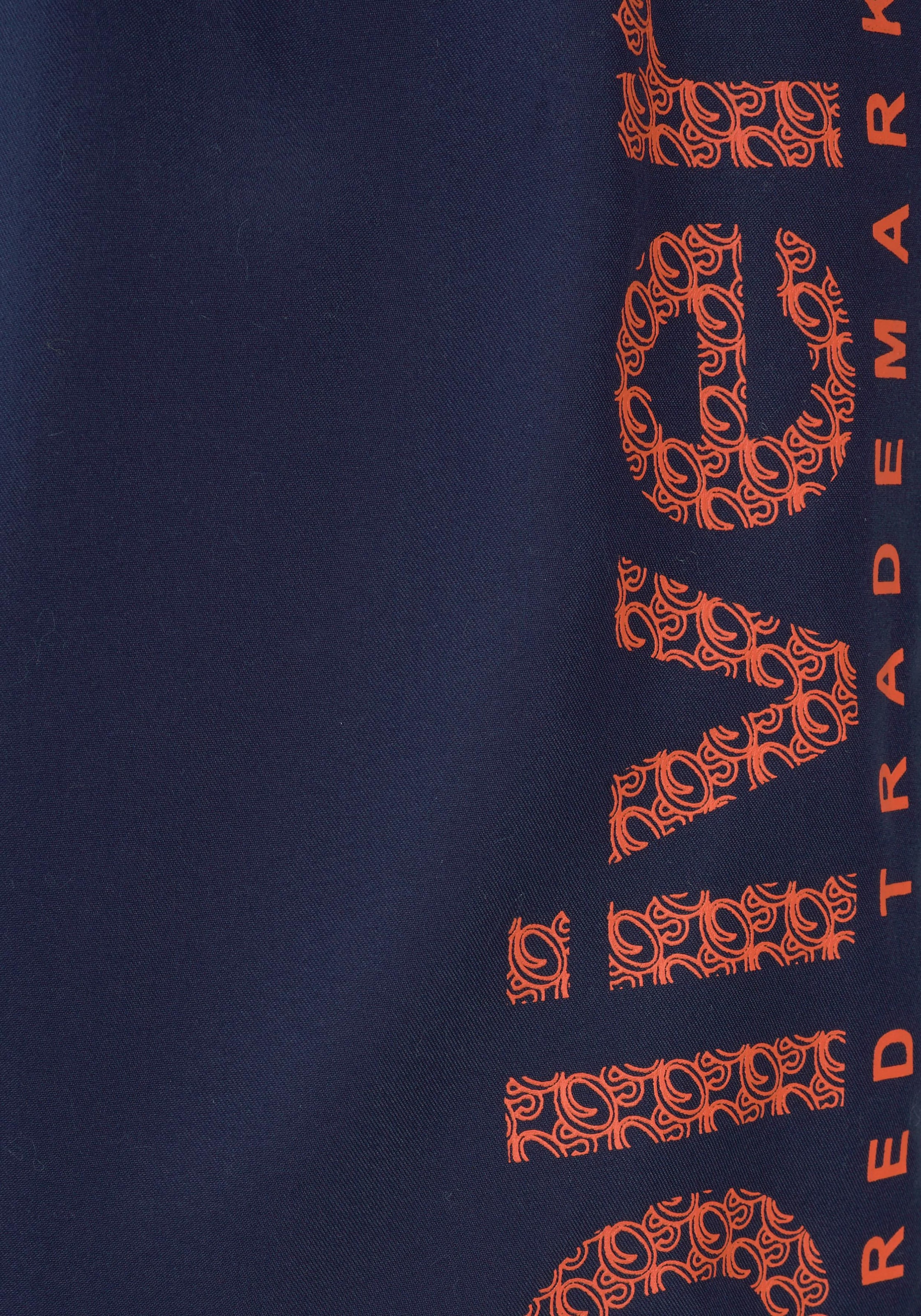 s.Oliver Badeshorts mit trendigem Logoprint