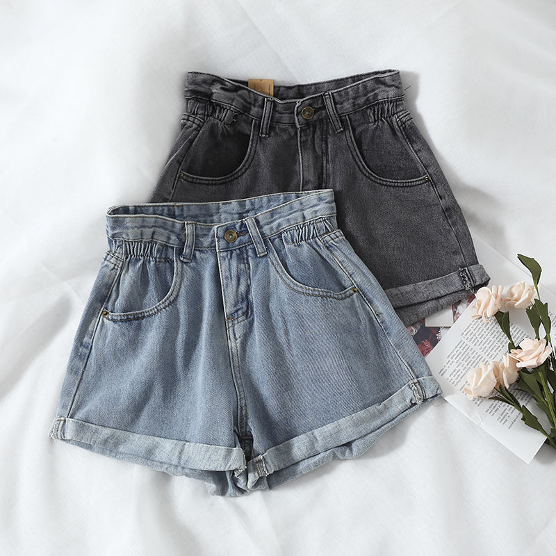 Dudu - Denim shorts met hoge taille