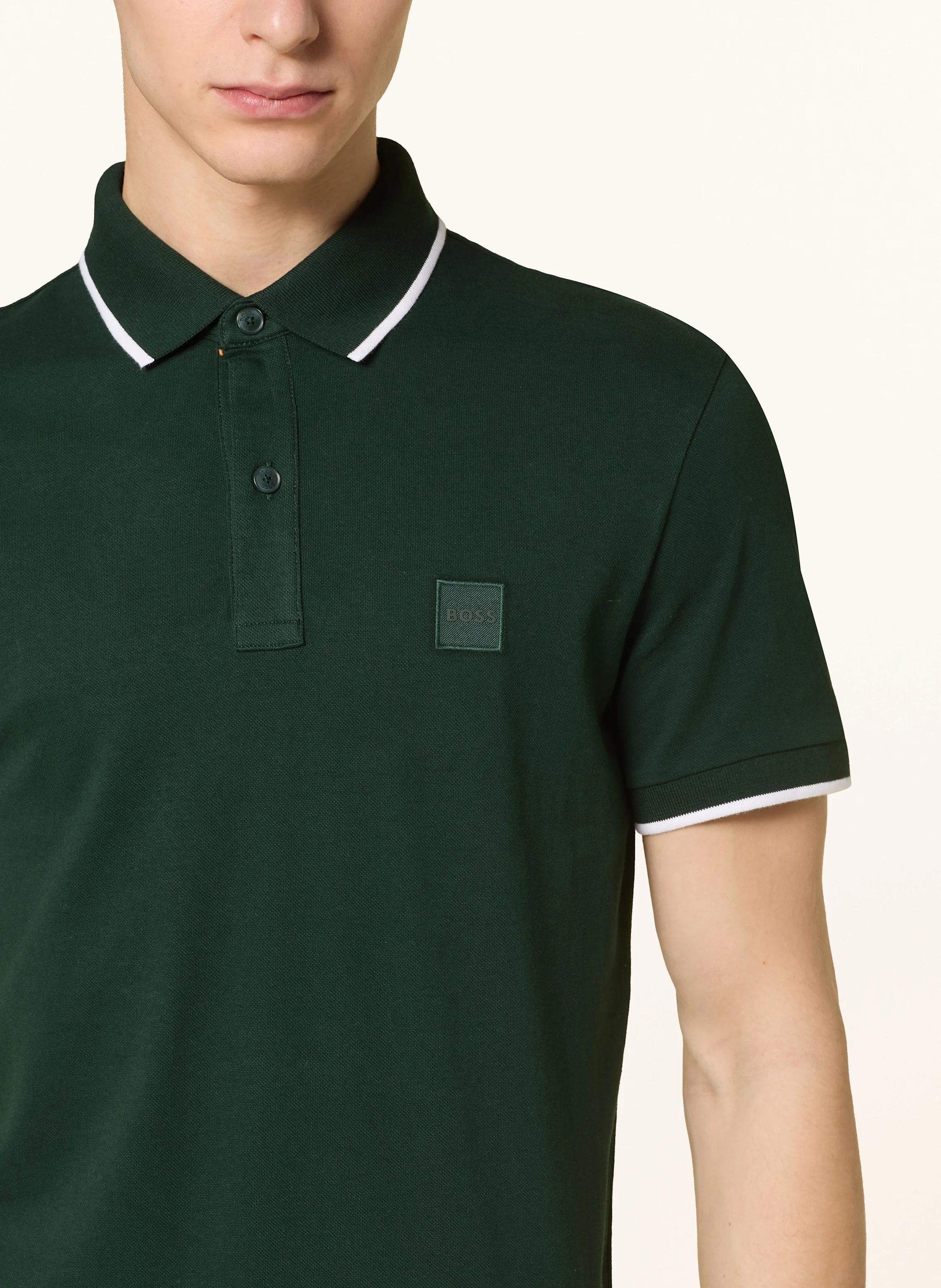 BOSS Piqué-Poloshirt PASSERTIP