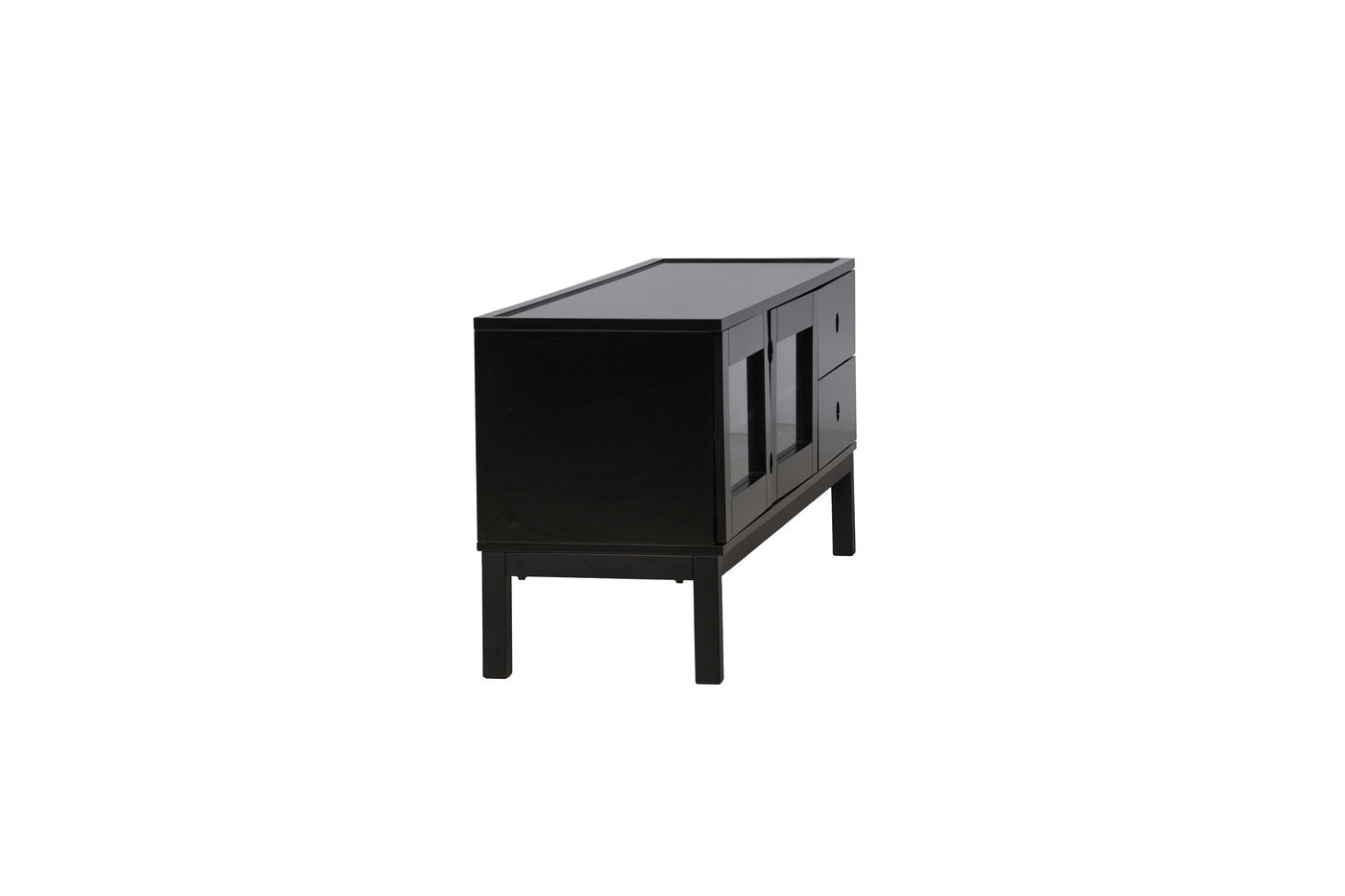 FjÃ´rd - Dressoir Zwart 150cm - MDF - Alcoa