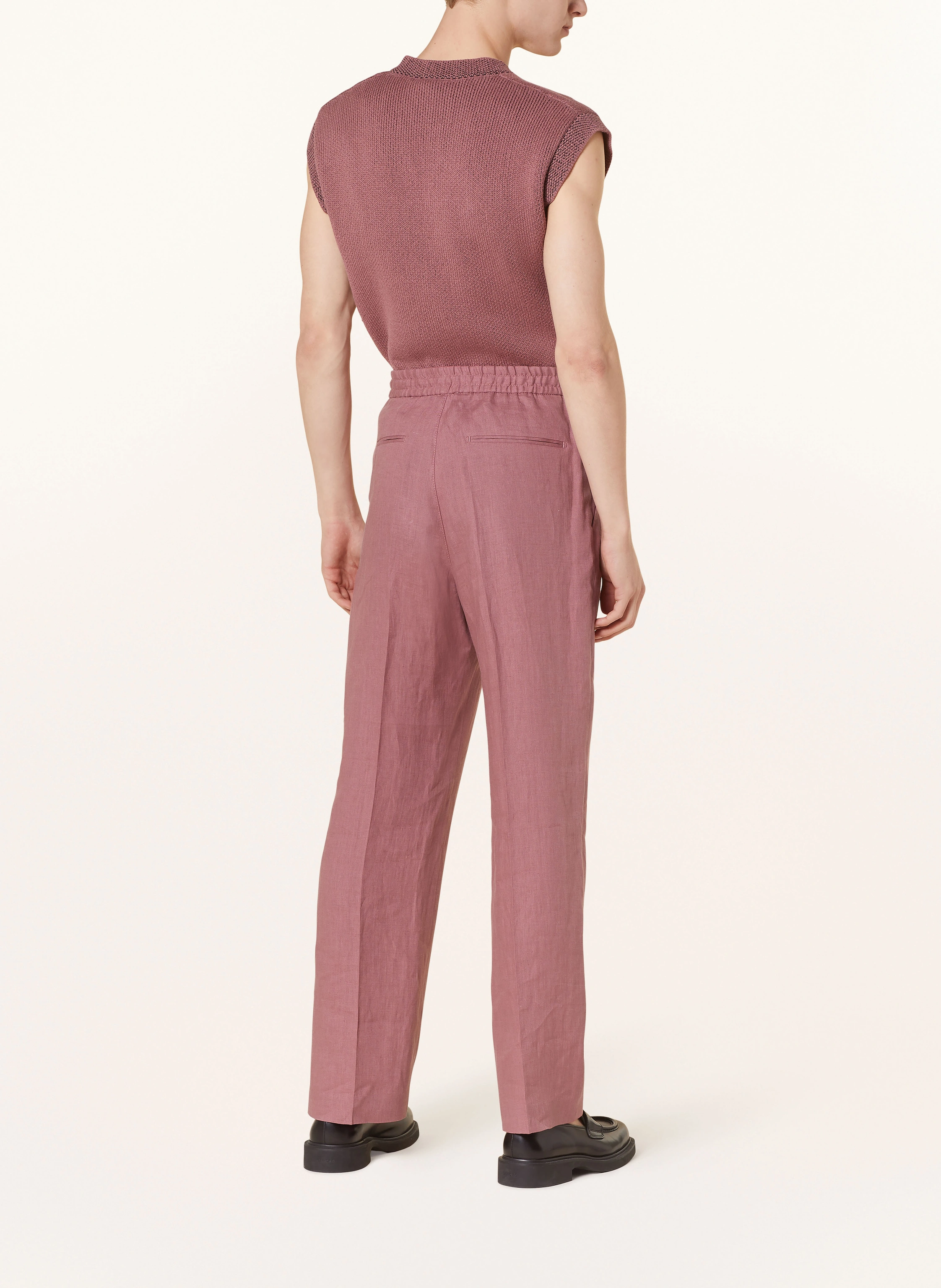 TIGER OF SWEDEN Leinenhose ISCOVE im Jogging-Stil Regular Fit