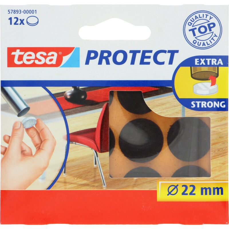 Tesa Anti-krasviltjes 22mm bruin