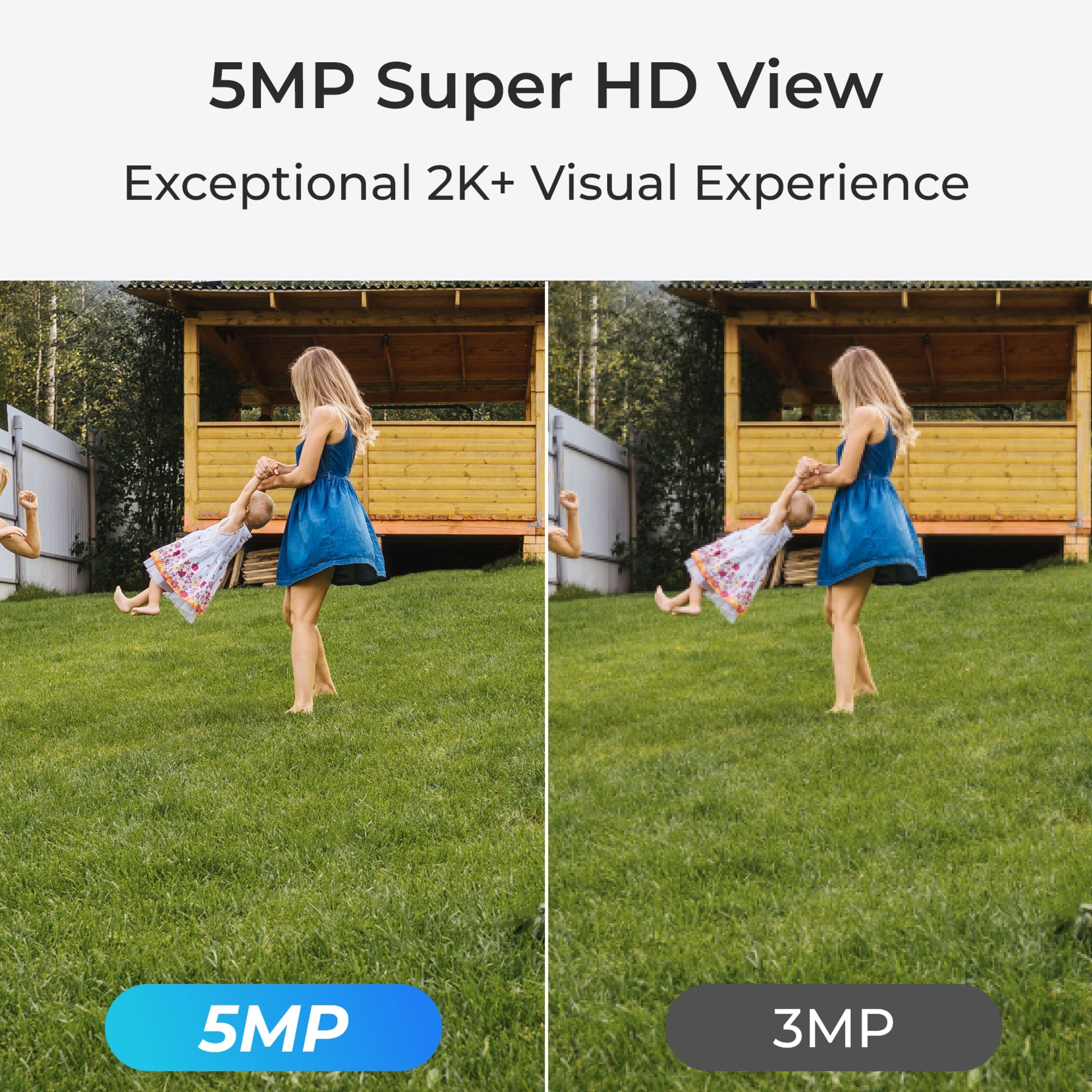 Reolink W320 Trådløst 5 MP-overvåkingskamera