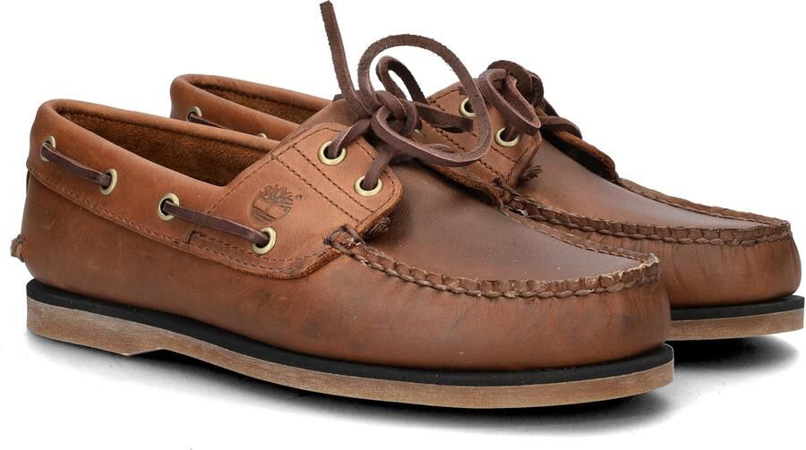 Timberland Classic Boat nubuck bootschoenen bruin