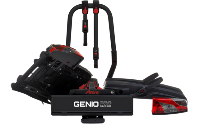 Atera Genio Pro 60 Advanced Kupplungs-Fahrradheckträger für 2 Fahrräder, E-Bike geeignet