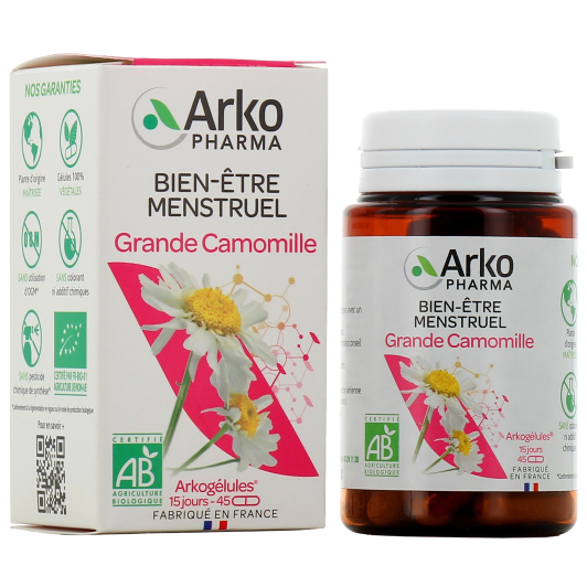 Arkogélules Grande Camomille BIO 45 gélules