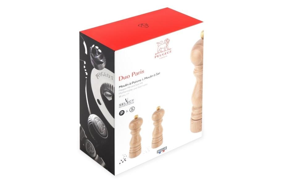 Pfeffermühle Paris 18 cm, HellbraunGewürzmühle für Pfeffer