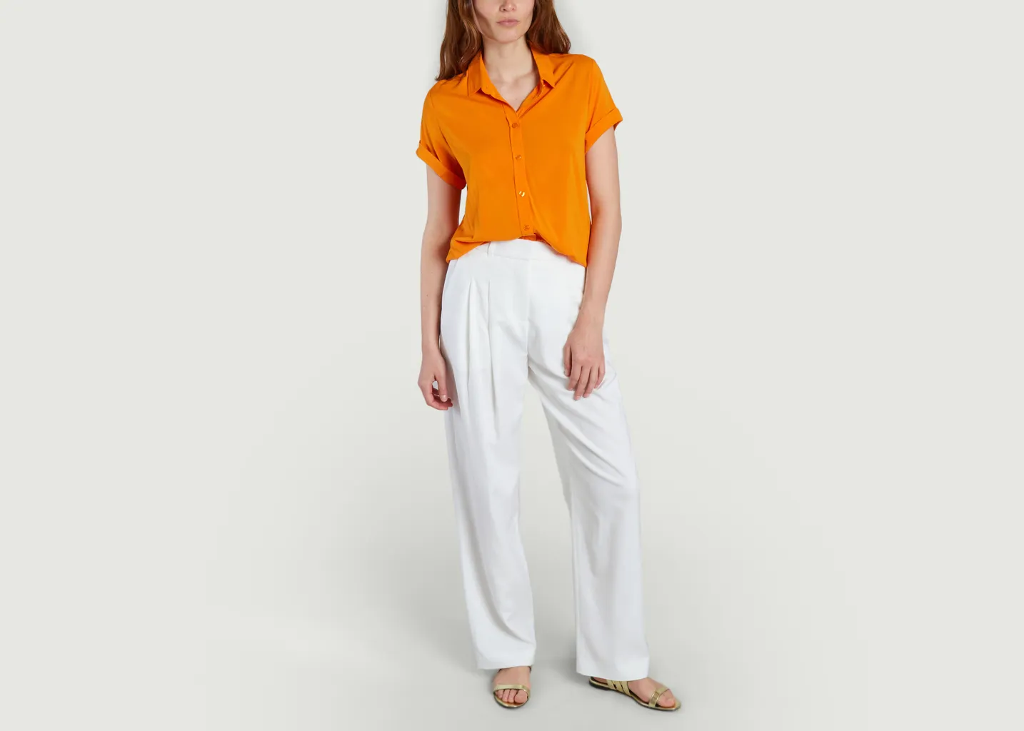 Chemise manches courtes Majan Samsoe Samsoe