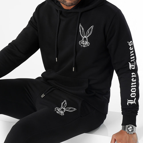 Ensemble De Survetement Sleeves Angry Bugs Bunny Noir