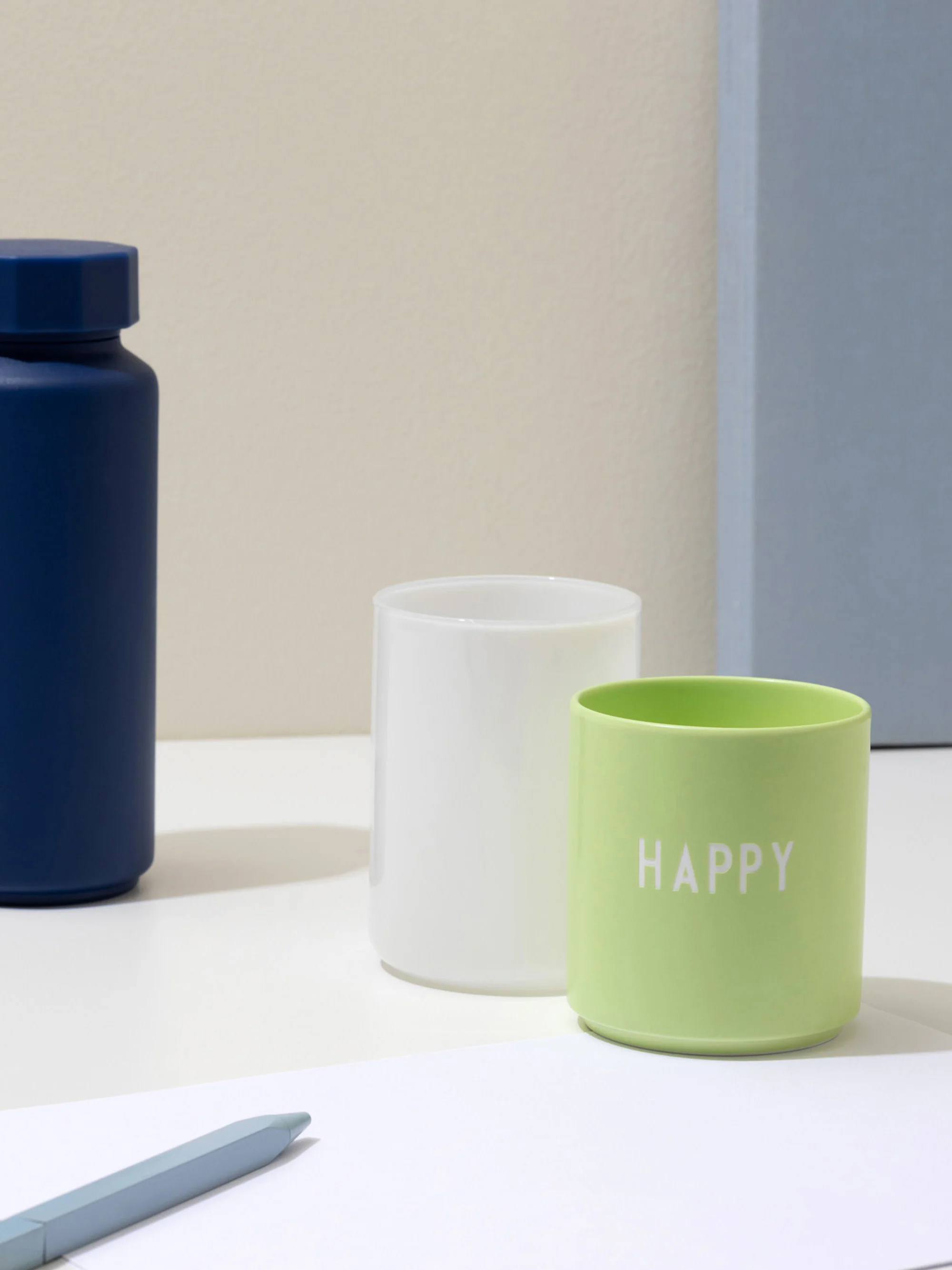 Kopje Favourite Happy met opschrift