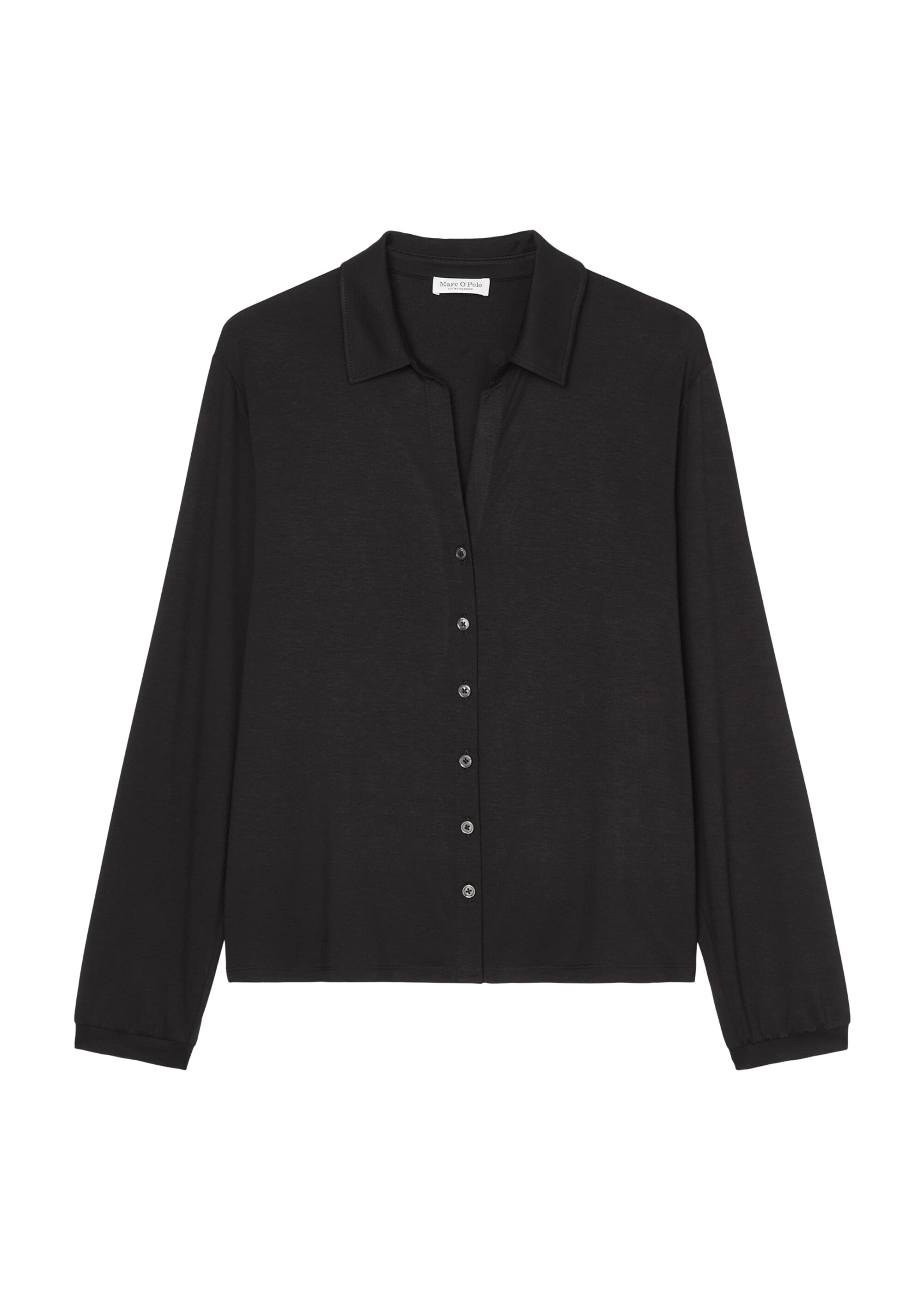 Jersey-Bluse loose aus LENZING™ ECOVERO™