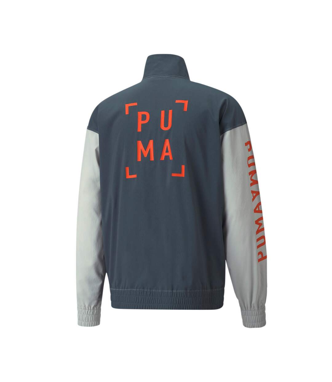 Coupe-Vent 1/2 Zip Gris Homme Puma Train Logo