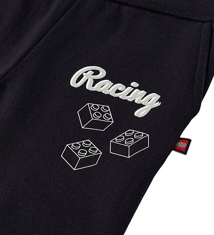 LEGO® Wear Jogginghosen - LWPhilo 703 - Schwarz m. Print