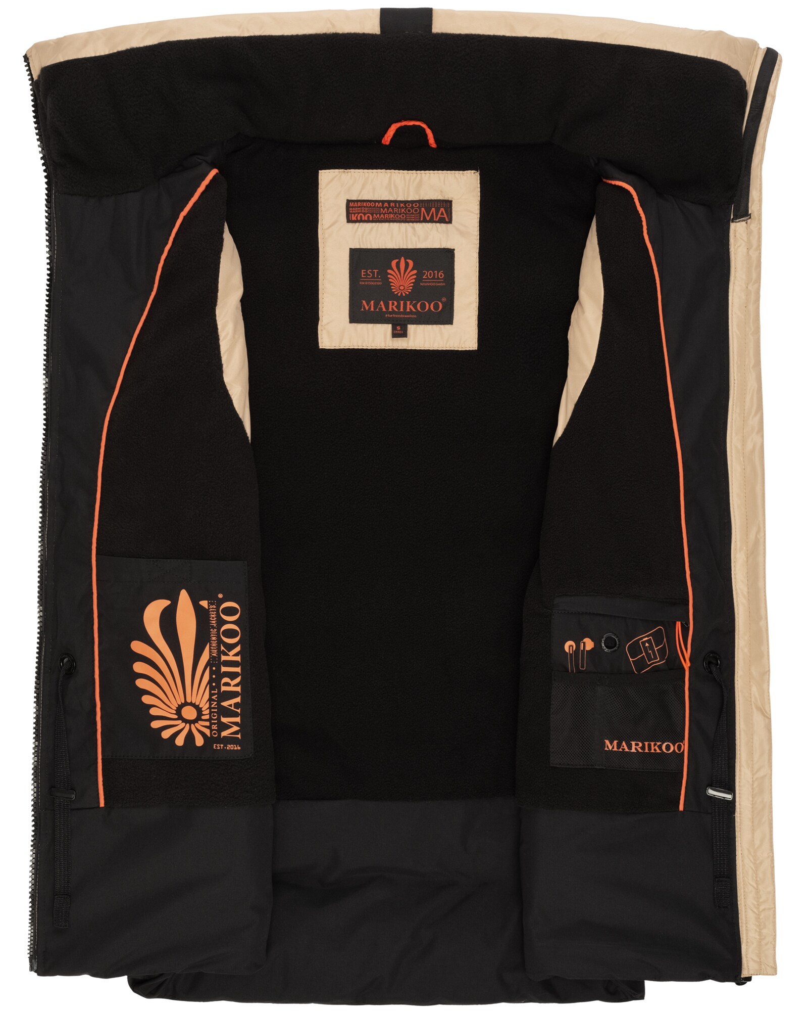 MARIKOO Damen Weste Outdoor Bodywarmer Winter Windbreaker Steppweste Kiraraa