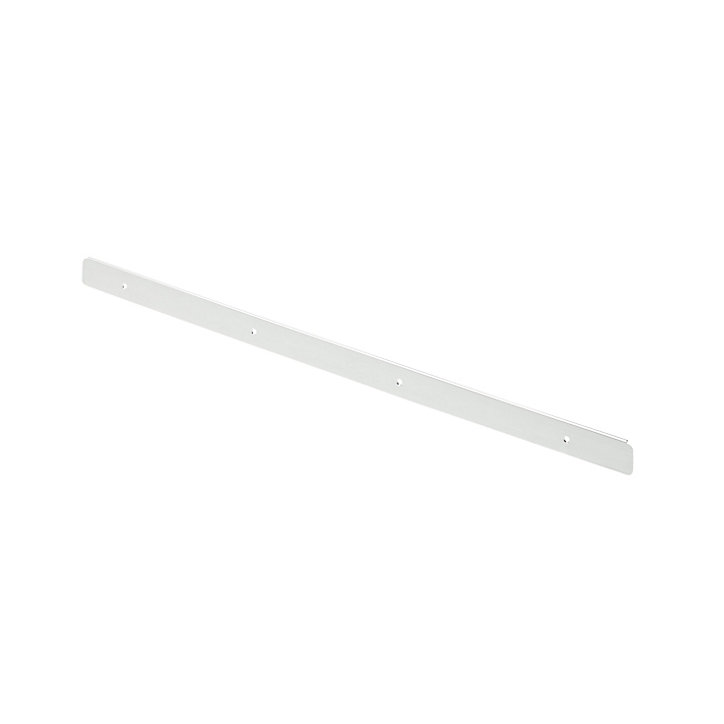 Profil de finition pour plan de travail GoodHome Nantua Argent l. 30 mm x H. 28 mm