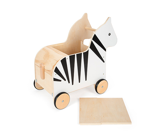 small foot Spielzeugkiste Zebra »Wildlife«